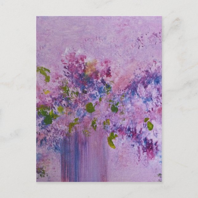 Cartão Postal "Floral Buquê" Art (Frente)