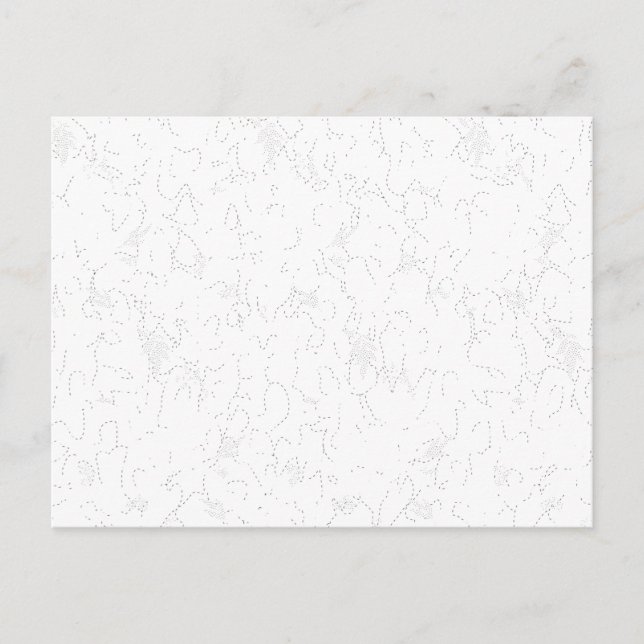 Cartão Postal Floral de Luxo Minimalista (Frente)