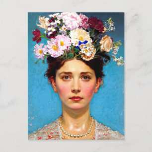 Cartão Postal Floral Flair Ruth - Art & Floral Society