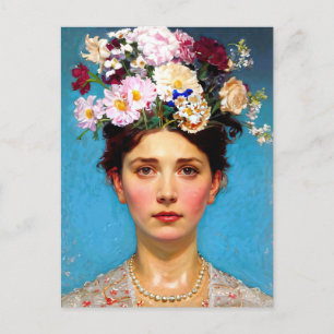 Cartão Postal Floral Flair Ruth - Art & Floral Society