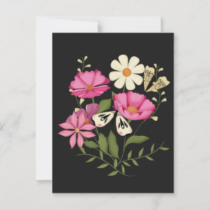 Cartão Postal Floral primavera