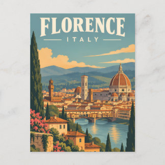 Cartão Postal Florença Antiga Itália