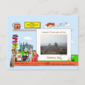 Cartão Postal Florença, Itália