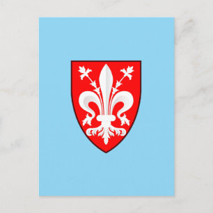 Cartão Postal Florence Casaco de Armas