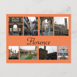 Cartão Postal Florence Collage