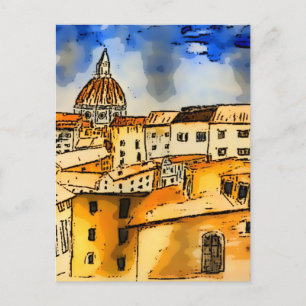 Cartão Postal Florence Itália