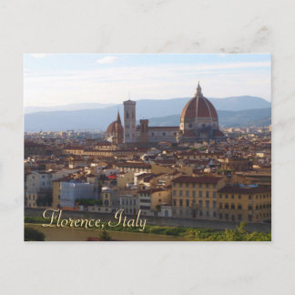 Cartão Postal Florence Italy Viagem Keepsasakift