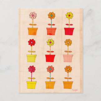 Cartão Postal Flores