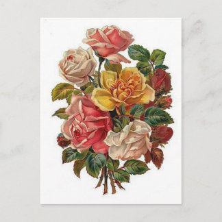 Cartão Postal Flores