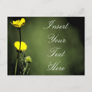Cartão Postal Flores
