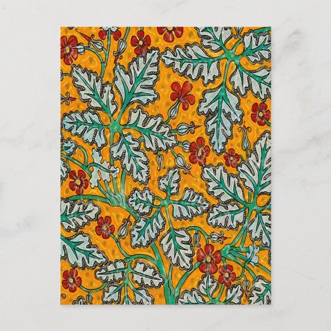 Cartão Postal Flores Amarelas de Betty (Frente)