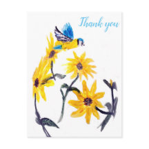 Flores Amarelas Natureza Obrigado Floral