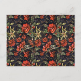 Cartão Postal Flores Antigas de Alexandra Cook aka Linandara