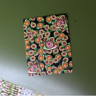 Cartão Postal Flores de Caracóis Felizes