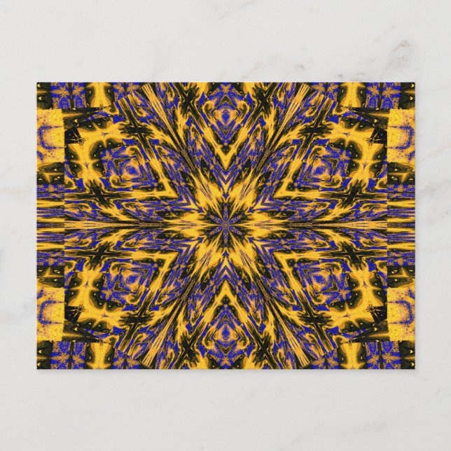 CARTÃO POSTAL FLORES DE CRIANÇAS PINTADAS 3 (Frente)