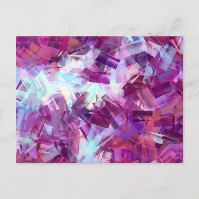 Cartão Postal FLORES DE lavanda (Frente)