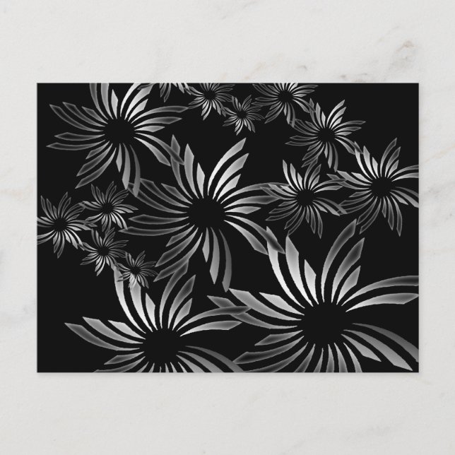 Cartão Postal Flores de Prata (Frente)