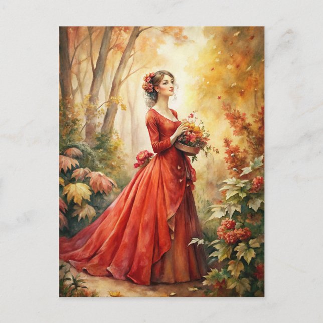 Cartão Postal Flores de Separação (Frente)