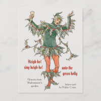 Flores de Shakespeare Holly Walter Crane CC0968