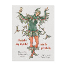 Flores de Shakespeare Holly Walter Crane CC0968