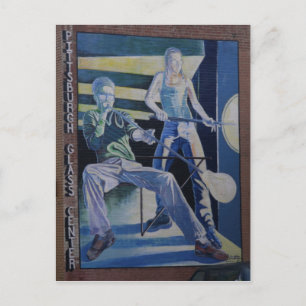 Cartão Postal Flores de vidro em Pittsburgh