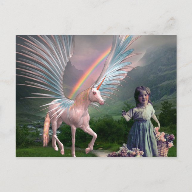 CARTÃO POSTAL FLORES E FANTASIAS (Frente)