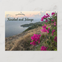 Cartão Postal Flores em Trinidade e Tobago