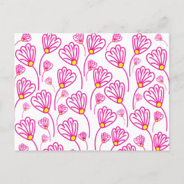 Cartão Postal Flores Flor de Rosa