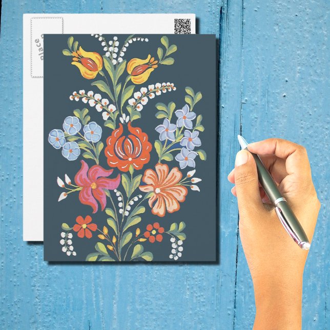 Cartão Postal Flores húngaras (Criador carregado)