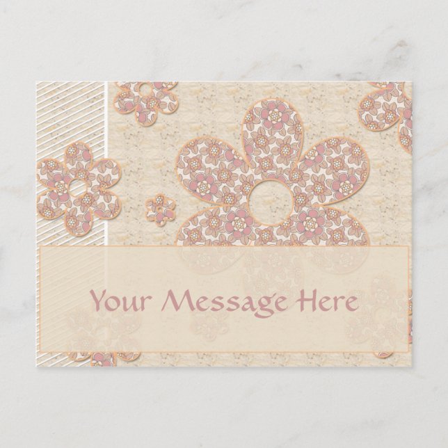 Cartão Postal Flores Inc (Frente)