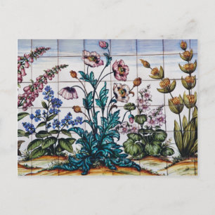Cartão Postal Flores Marrons em farmácia, Triana, Sevilha, Espan