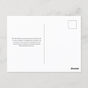 Cartão Postal flores rosa com aquarela pintada