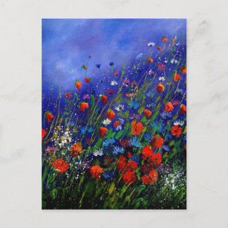 Cartão Postal flores silvestres 787