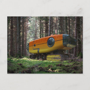 Cartão Postal Floresta 3D RocketLodge - Cartão-postal