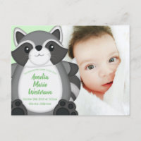Floresta Chá de fraldas Raccoon