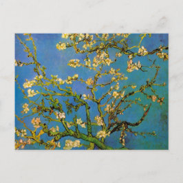Cartão Postal Floresta de Amêndoa Brilhante por Vincent van Gogh