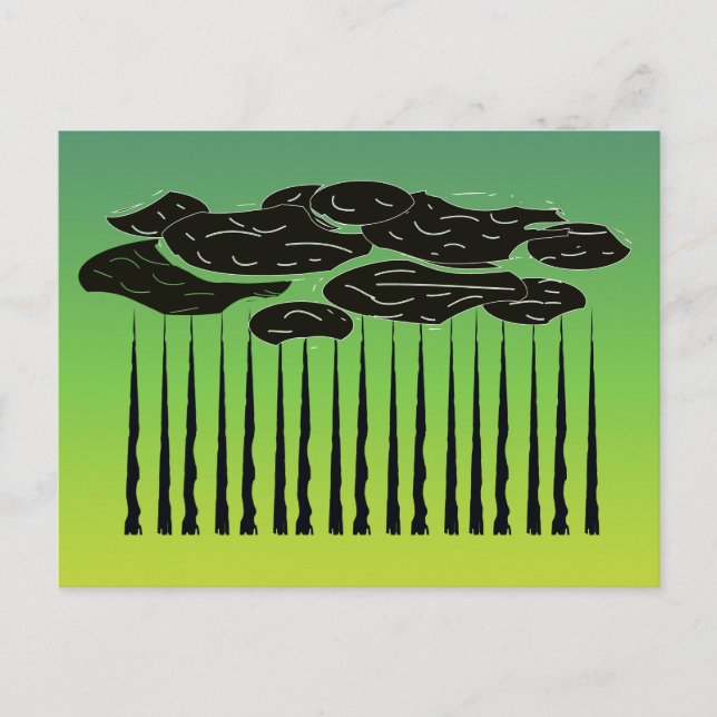 Cartão Postal Floresta De Madeira (Frente)