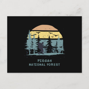 Cartão Postal Floresta Nacional Pisgah