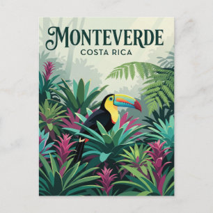 Cartão Postal Floresta Nubosa de Monteverde Costa Rica