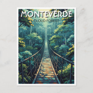 Cartão Postal Floresta Nubosa Monteverde Costa Rica Viagens