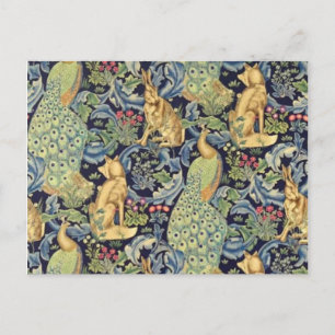 Cartão Postal Floresta William Morris