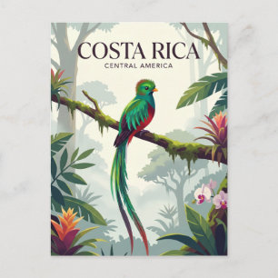 Cartão Postal Florestas Tropicais da Costa Rica Costa Rica
