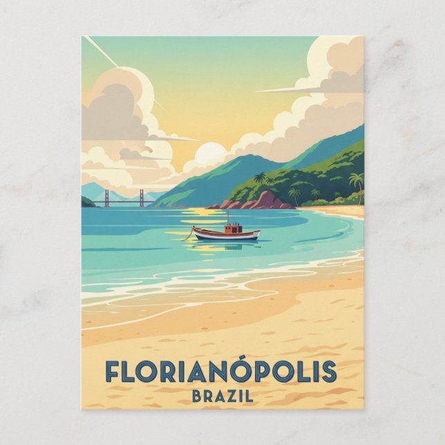 Cartão Postal Florianópolis Brasil (Frente)