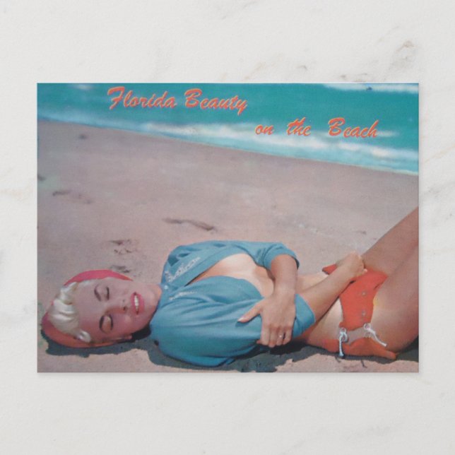 Cartão Postal Flórida Beauty (Frente)