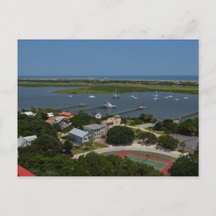 Cartão Postal Flórida Fotografia - Água Costeira Censal