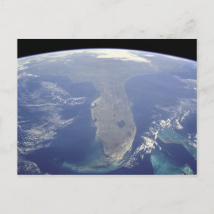 Cartão Postal Florida from Space Postcard