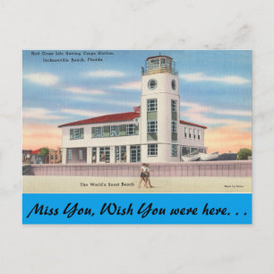 Cartão Postal Flórida, Jacksonville, Estação de Salvação da