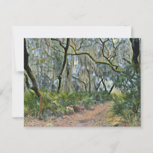 Cartão Postal Flórida Lace Espanhol Impressionista Arte