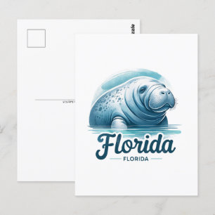 Cartão Postal Flórida, Manatee, Cartão-postal