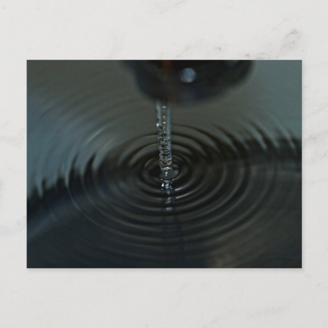 Cartão Postal Fluidite de l'eau (Frente)